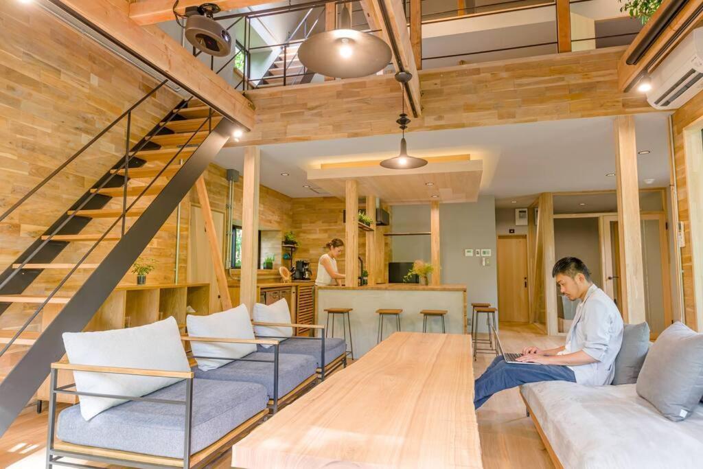 Вилла ロックフォレスト北軽井沢 Экстерьер фото